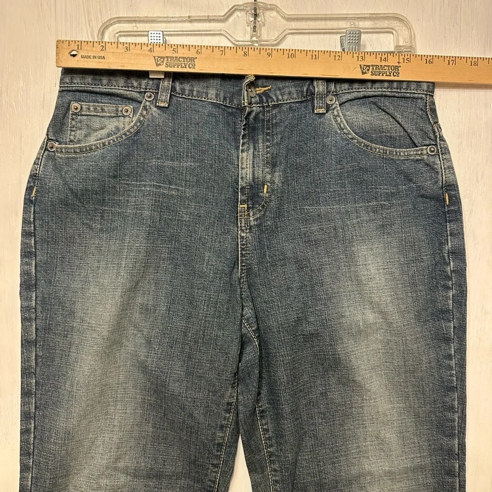 Nautica Jeans Co Women’s Size 10 Bootcut Stretch Denim Jeans 33” Inseam Y2K - Picture 4 of 9